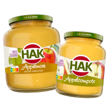 Alle Hak appelmoes of appelcompote